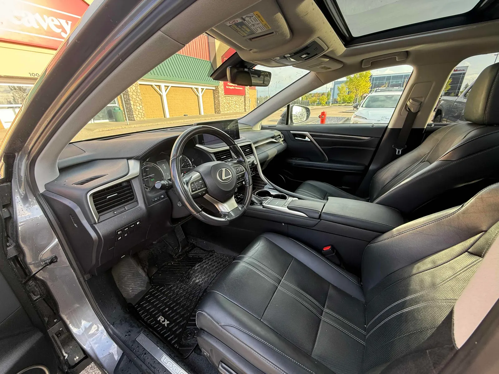 Interior driver side