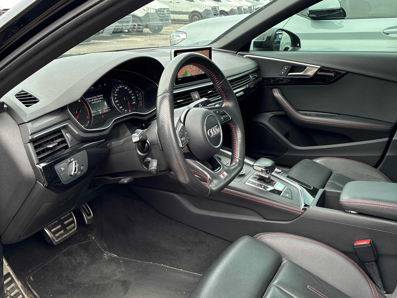 Interior driver side