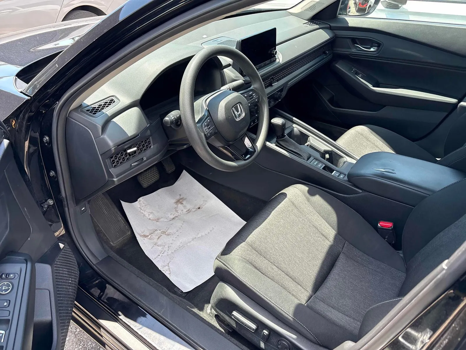 Interior driver side