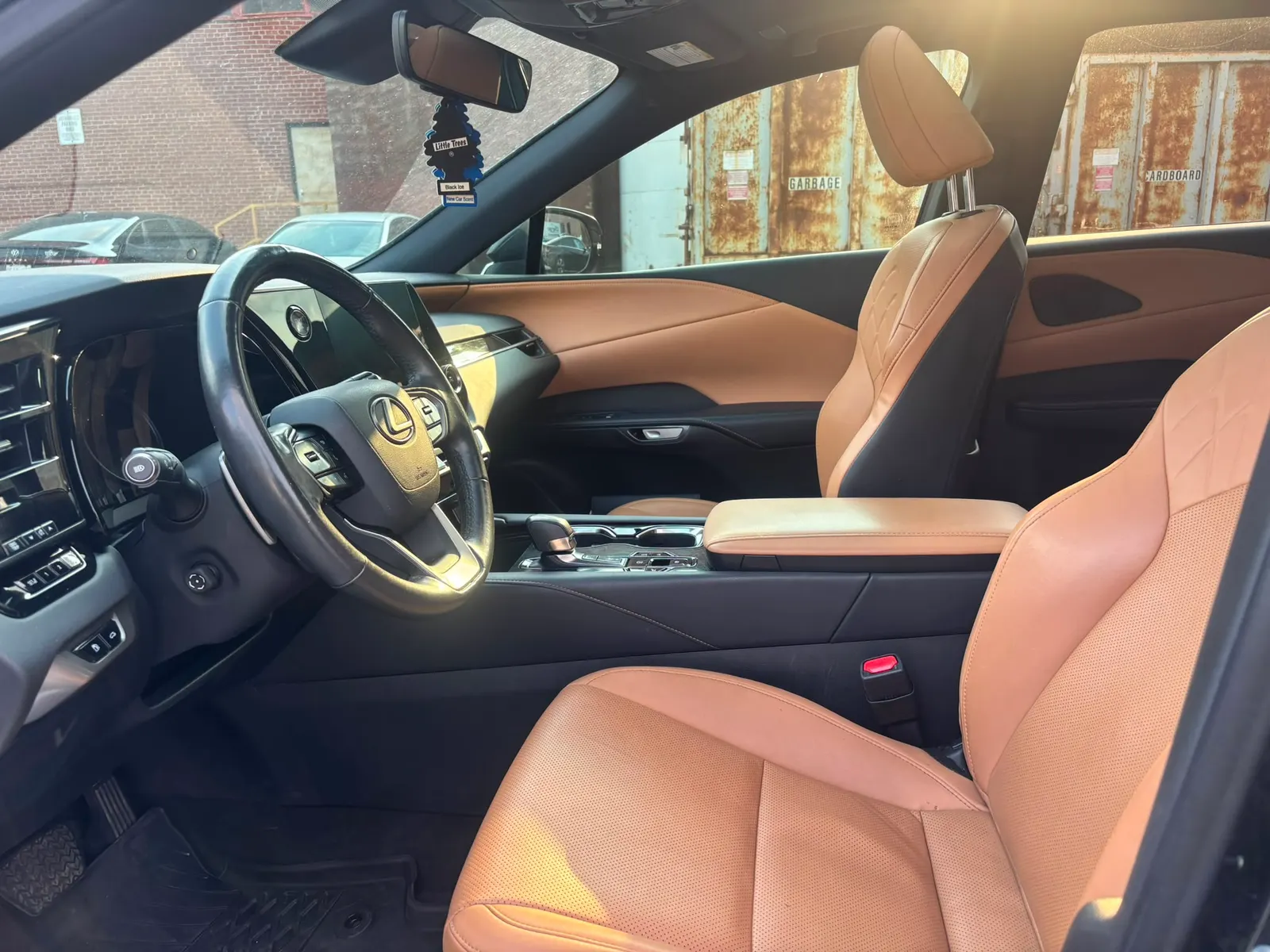 Interior driver side