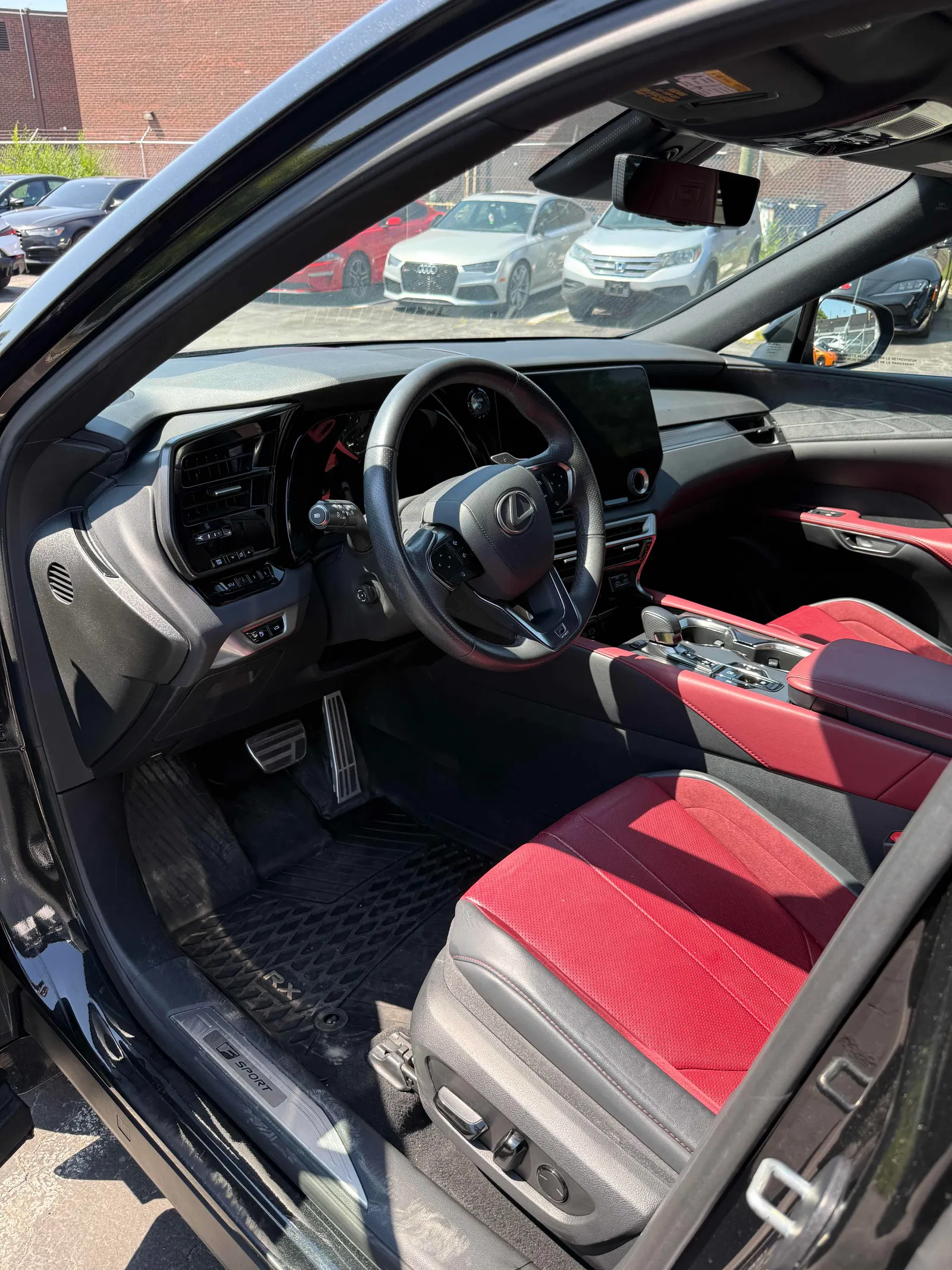 Interior driver side