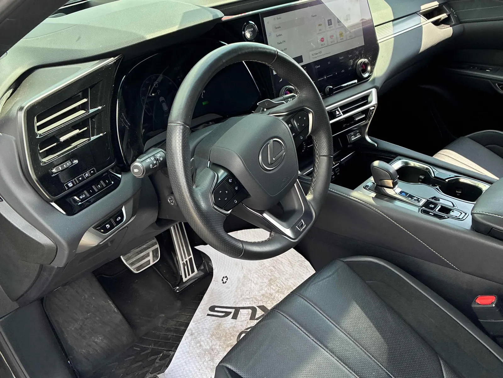 Interior driver side