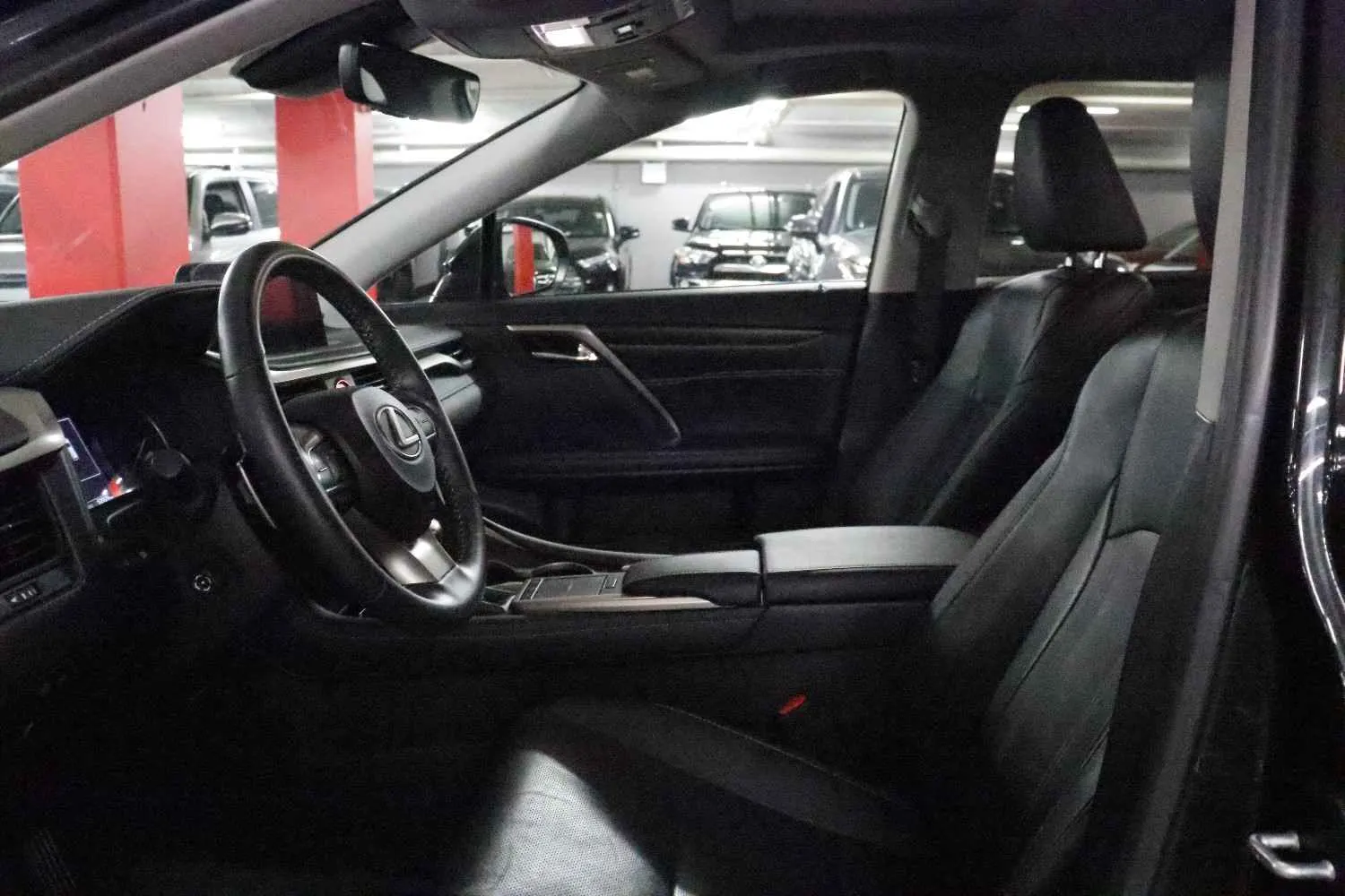Interior driver side