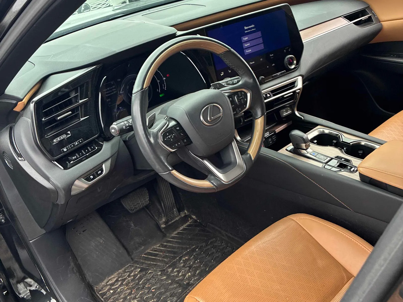 Interior driver side
