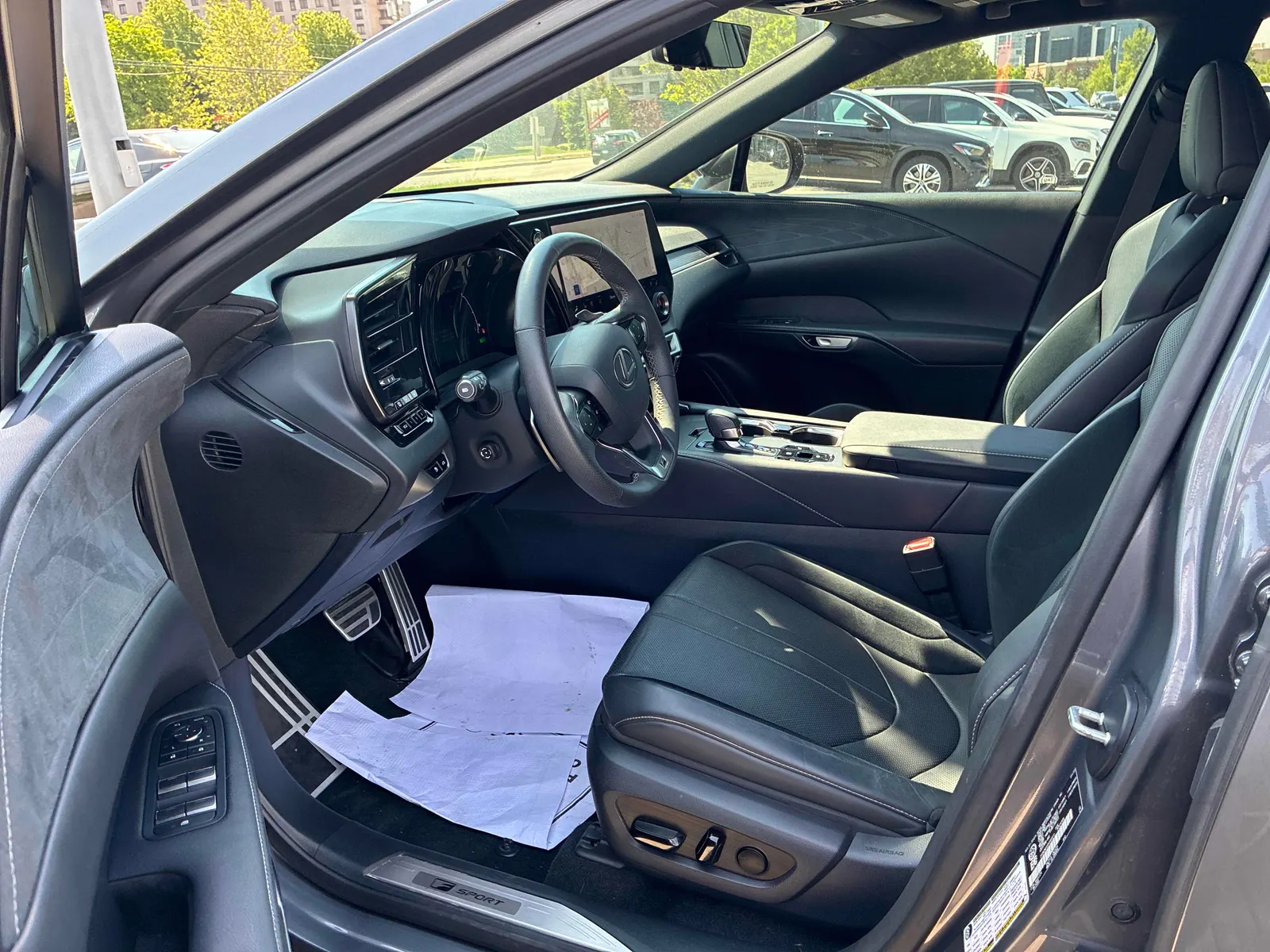 Interior driver side