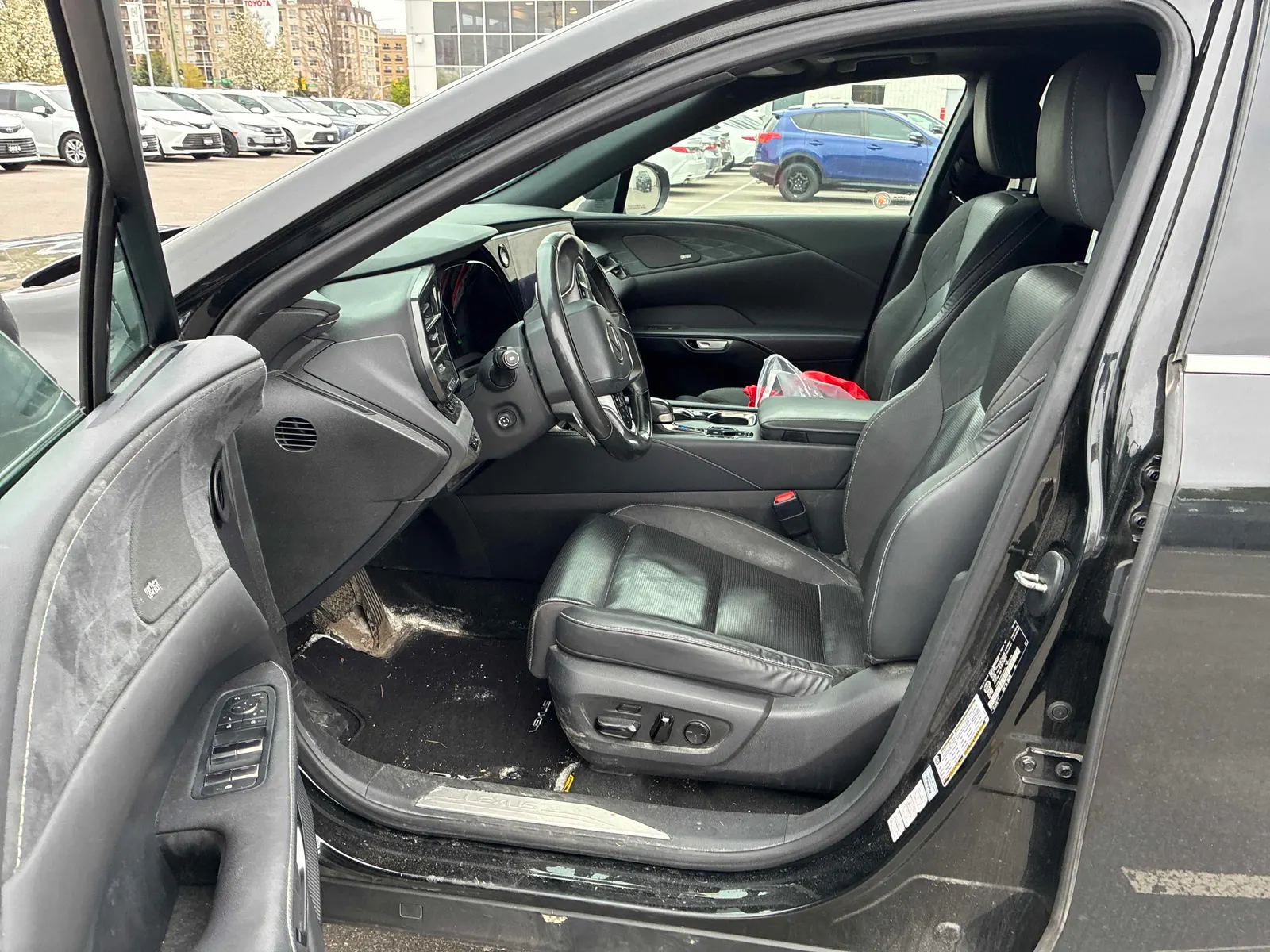 Interior driver side