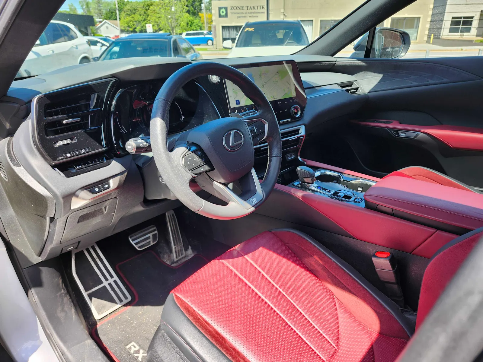 Interior driver side