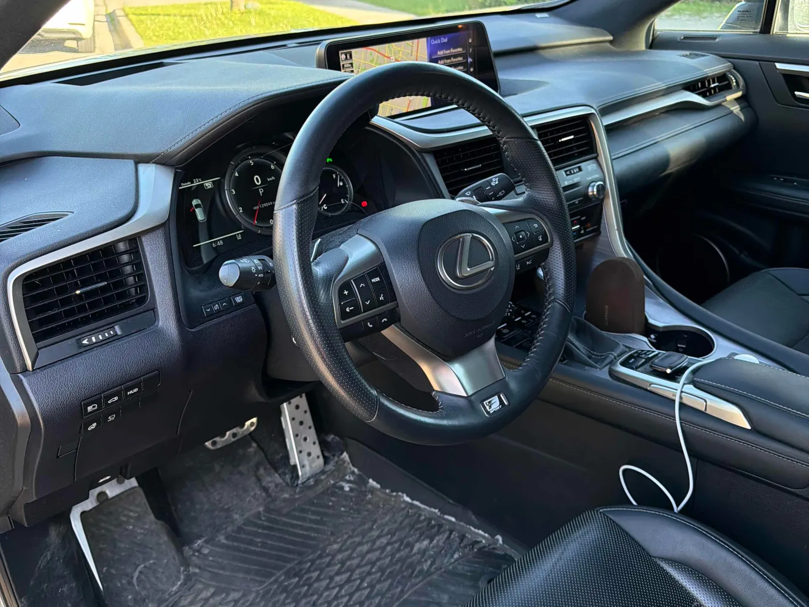 Interior driver side