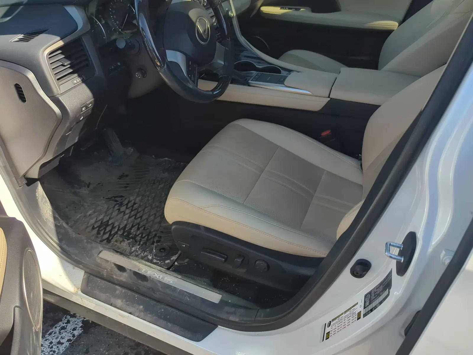 Interior driver side