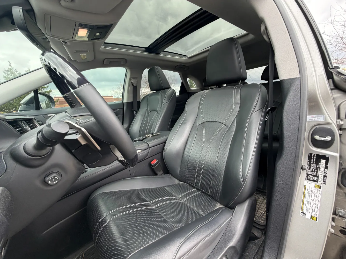 Interior driver side