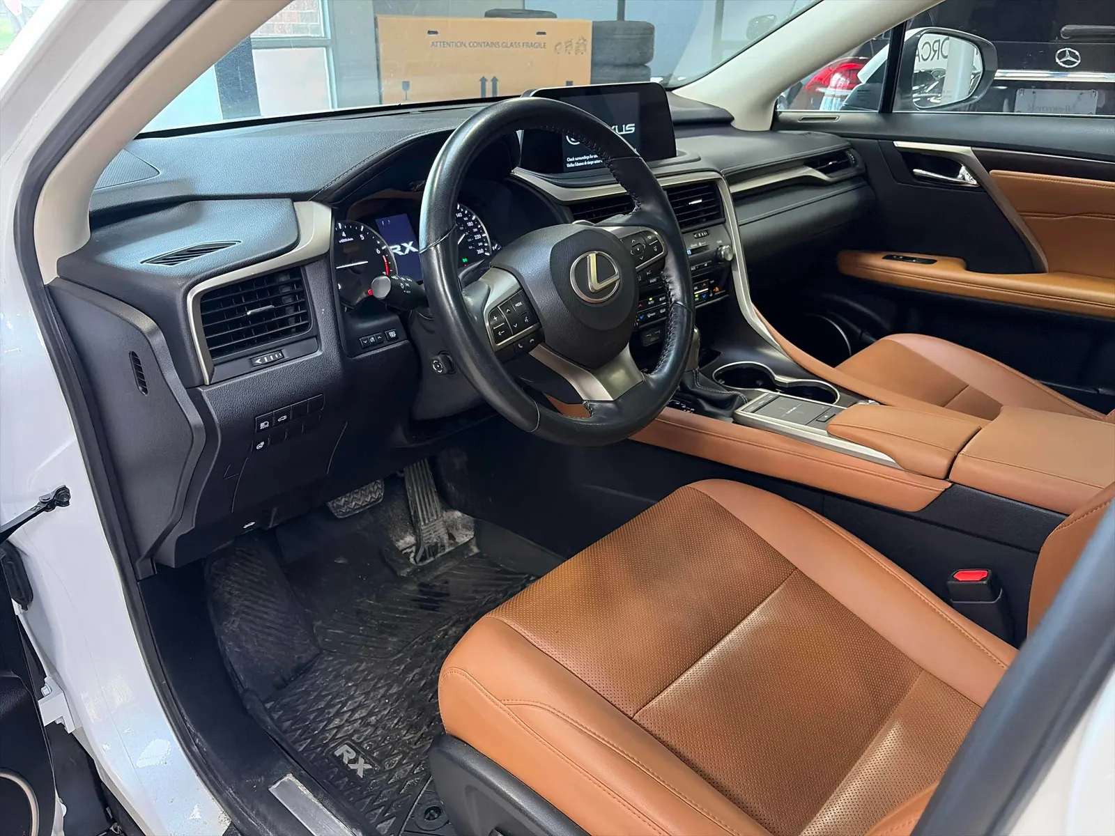 Interior driver side