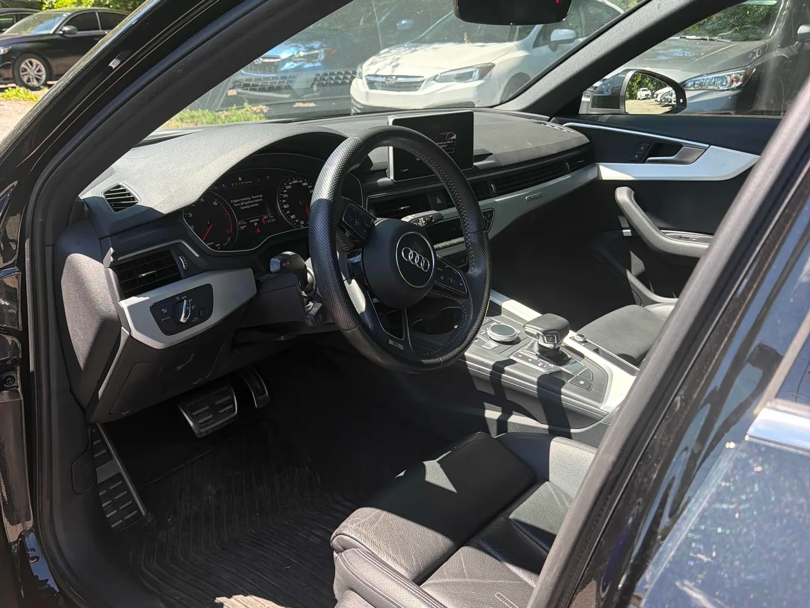 Interior driver side