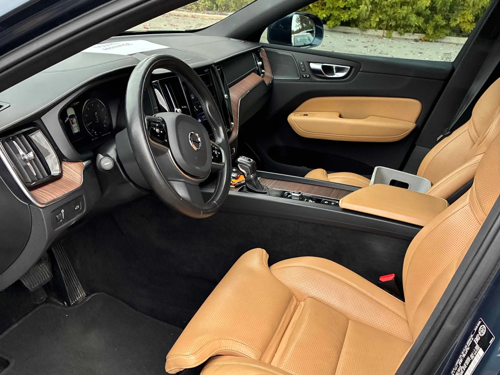 Interior driver side