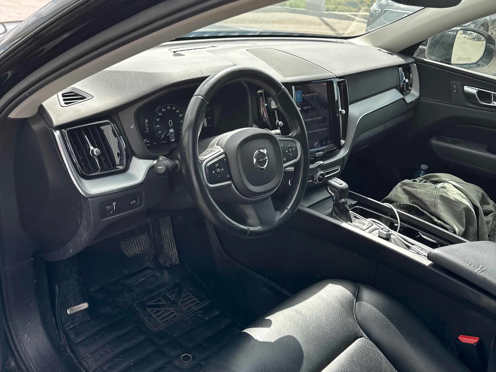 Interior driver side