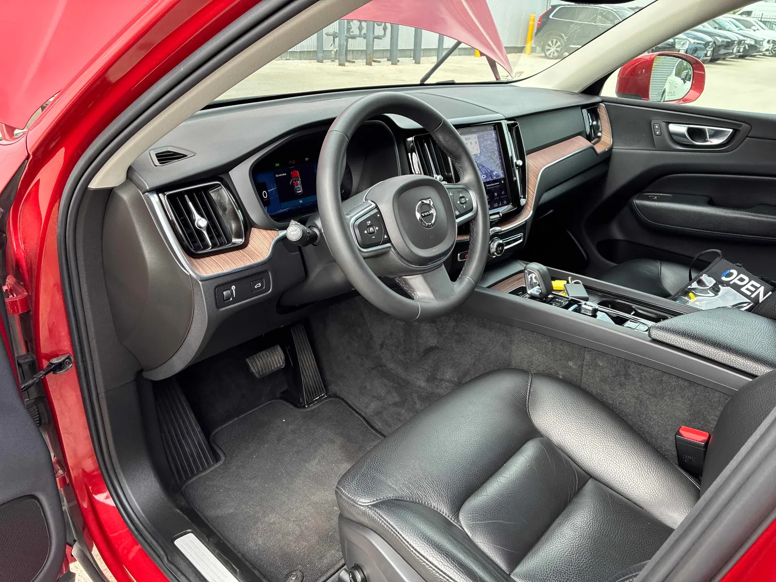 Interior driver side