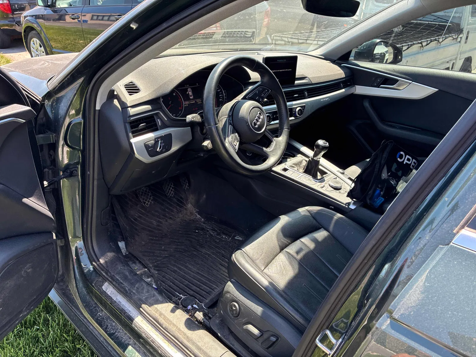 Interior driver side