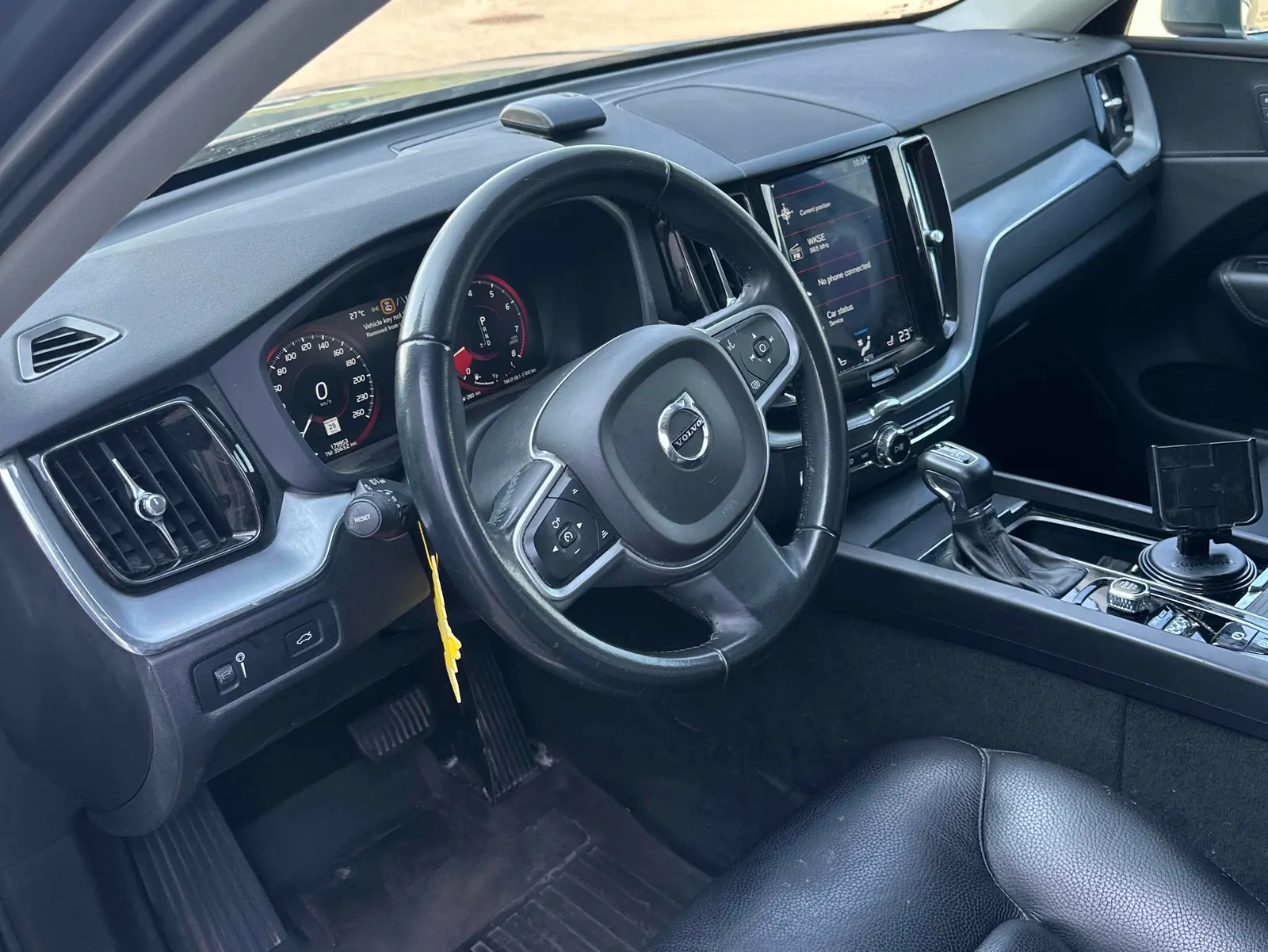 Interior driver side