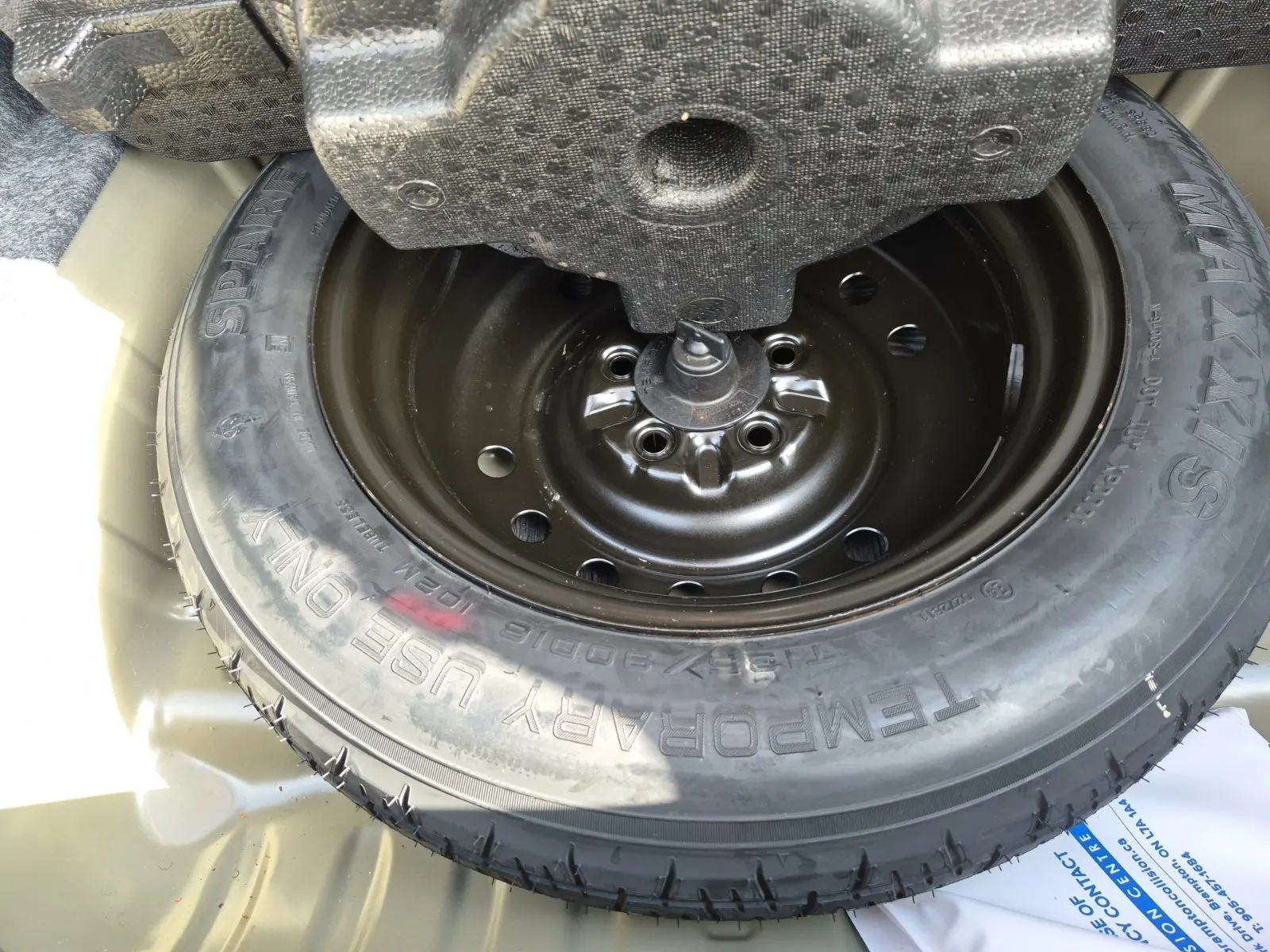Spare Tire & Wheel Photo