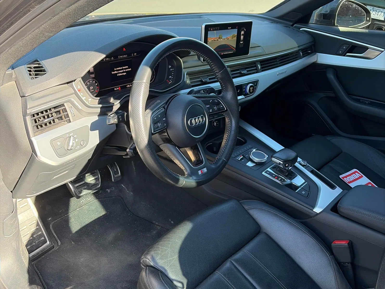 Interior driver side