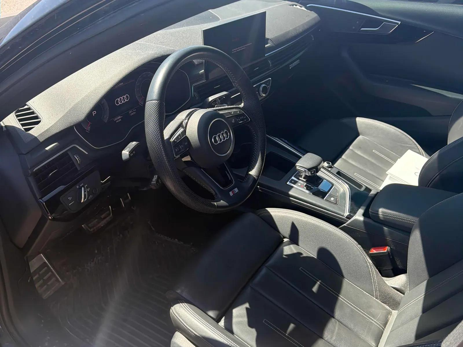 Interior driver side