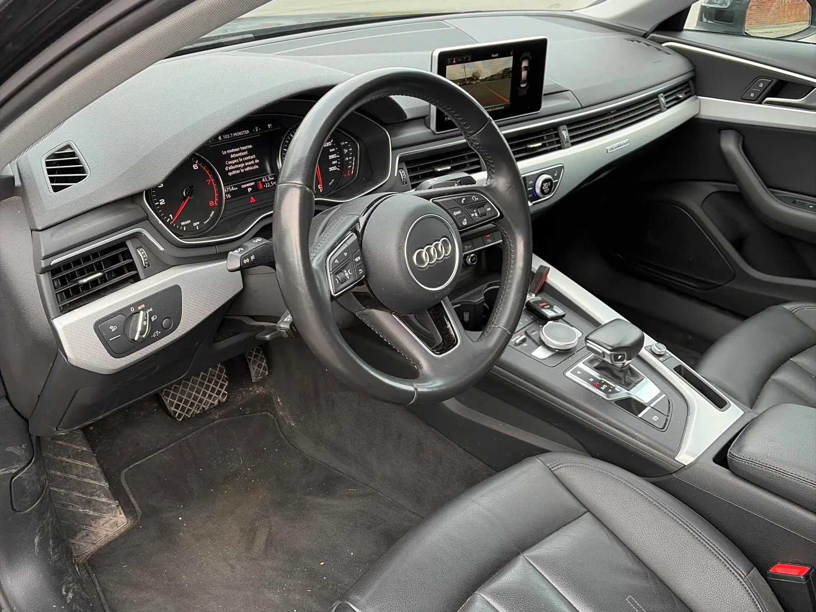 Interior driver side