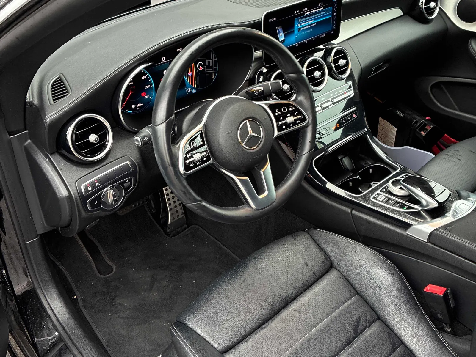 Interior driver side