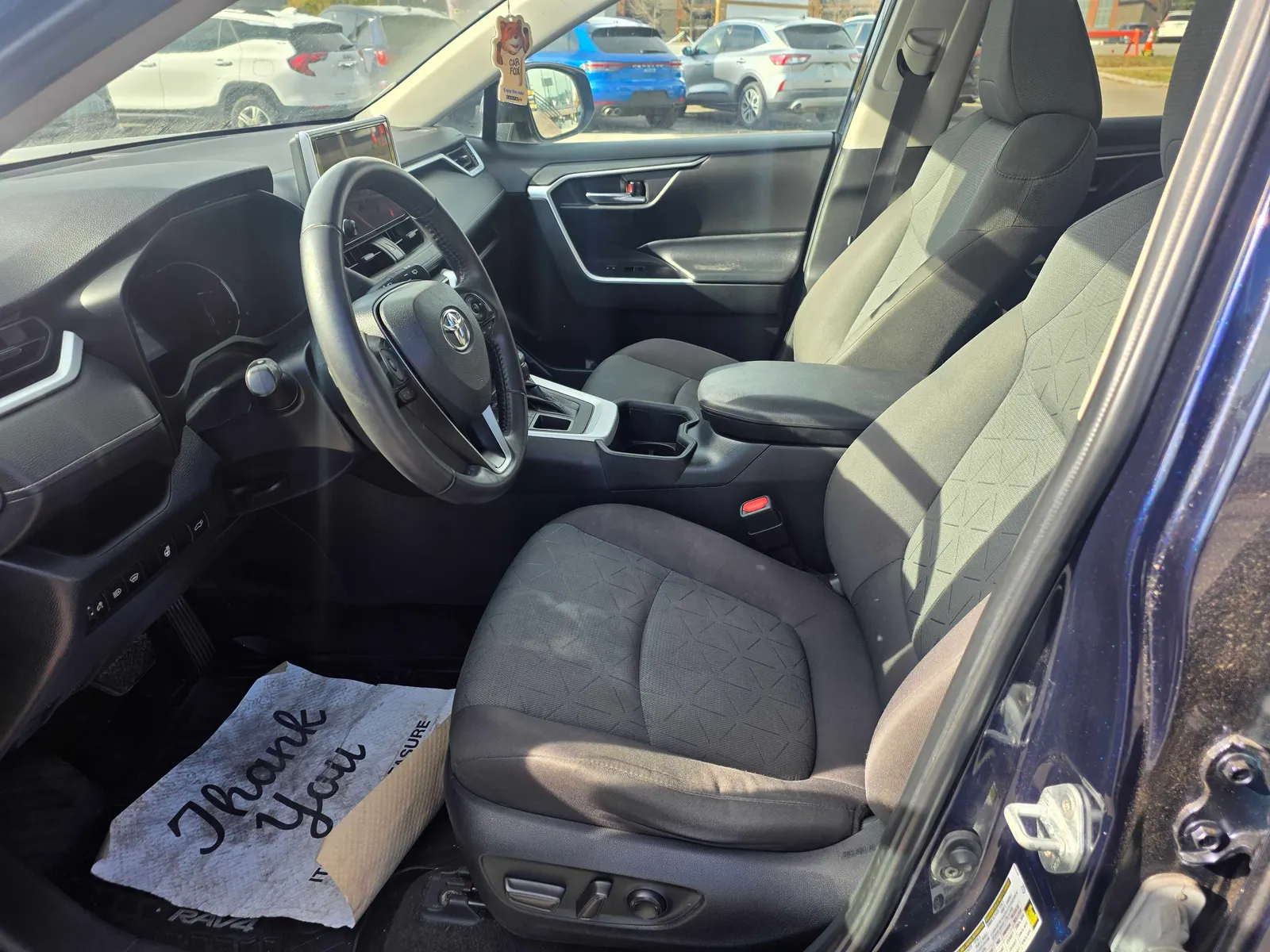 Interior driver side