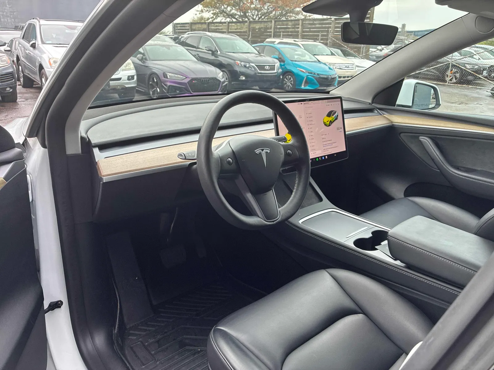 Interior driver side