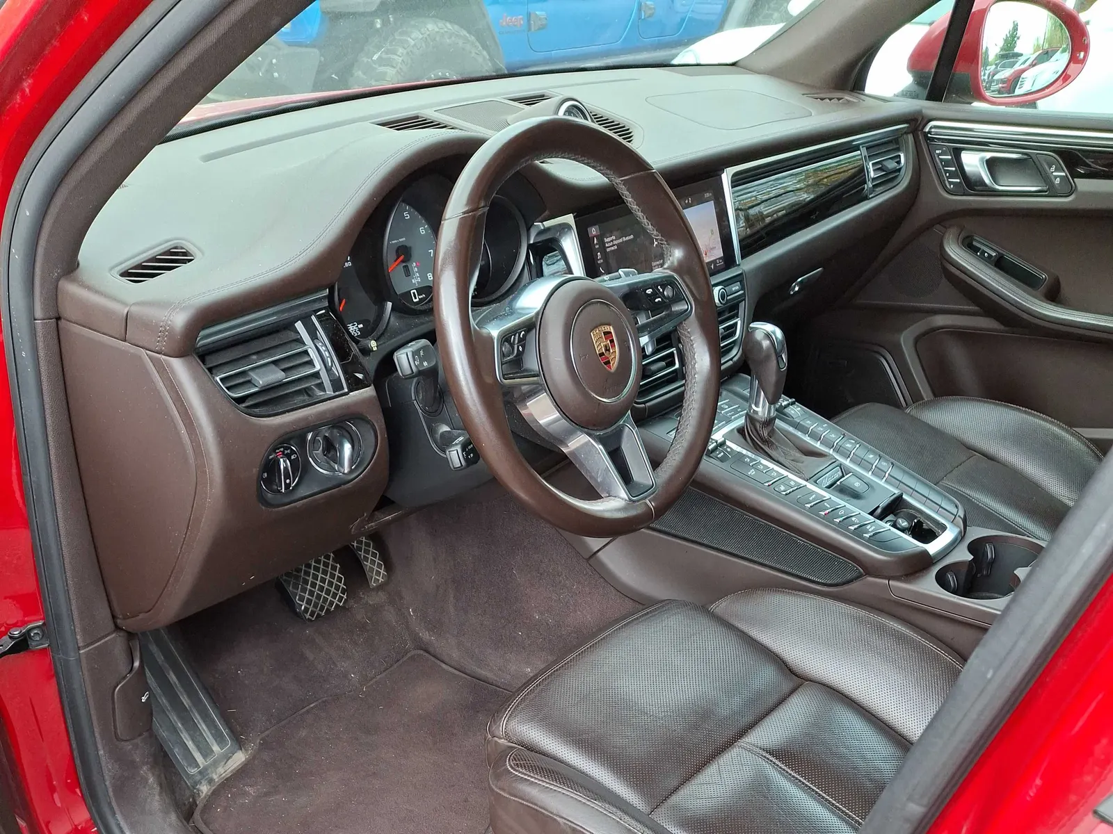 Interior driver side