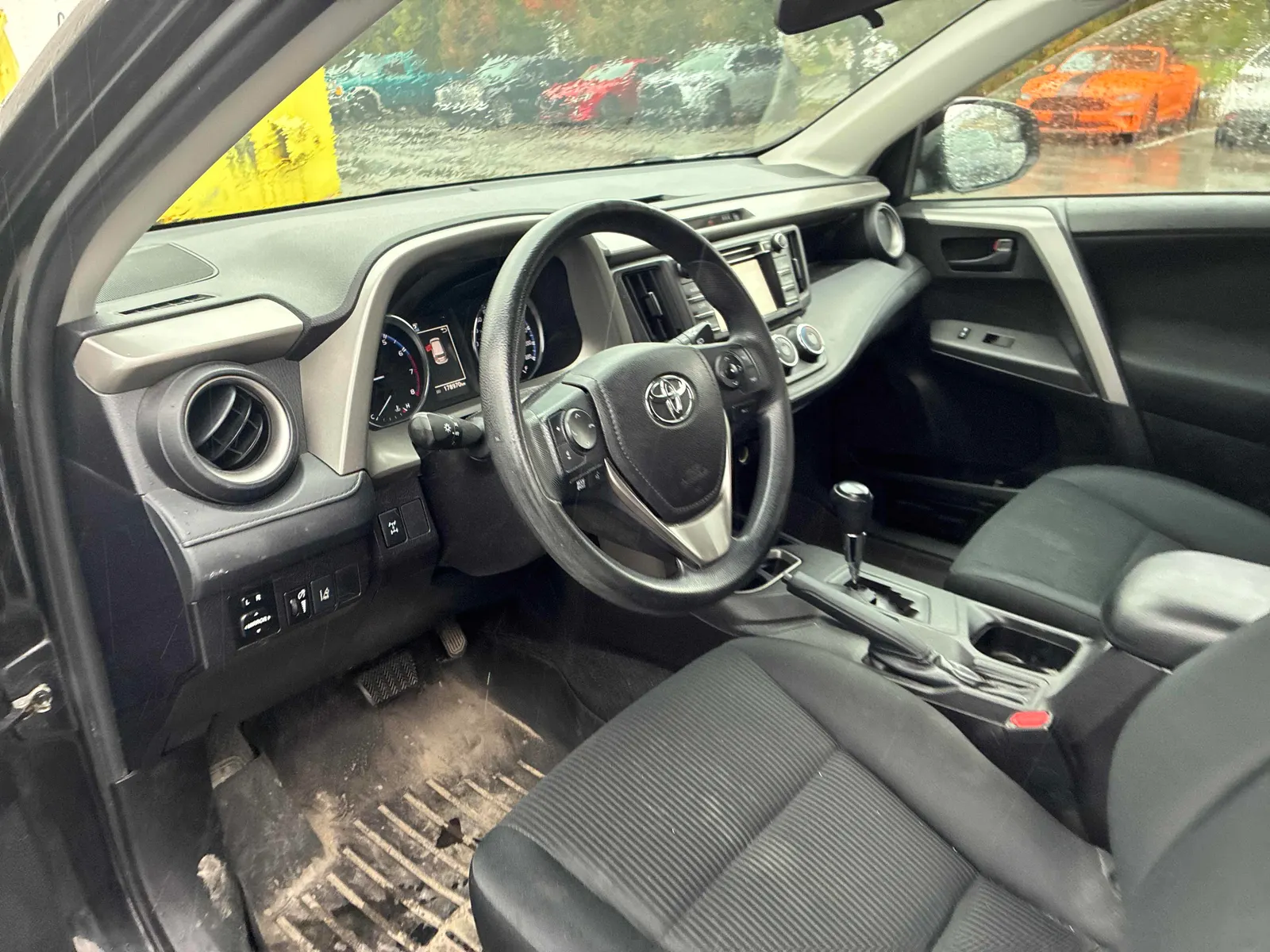 Interior driver side