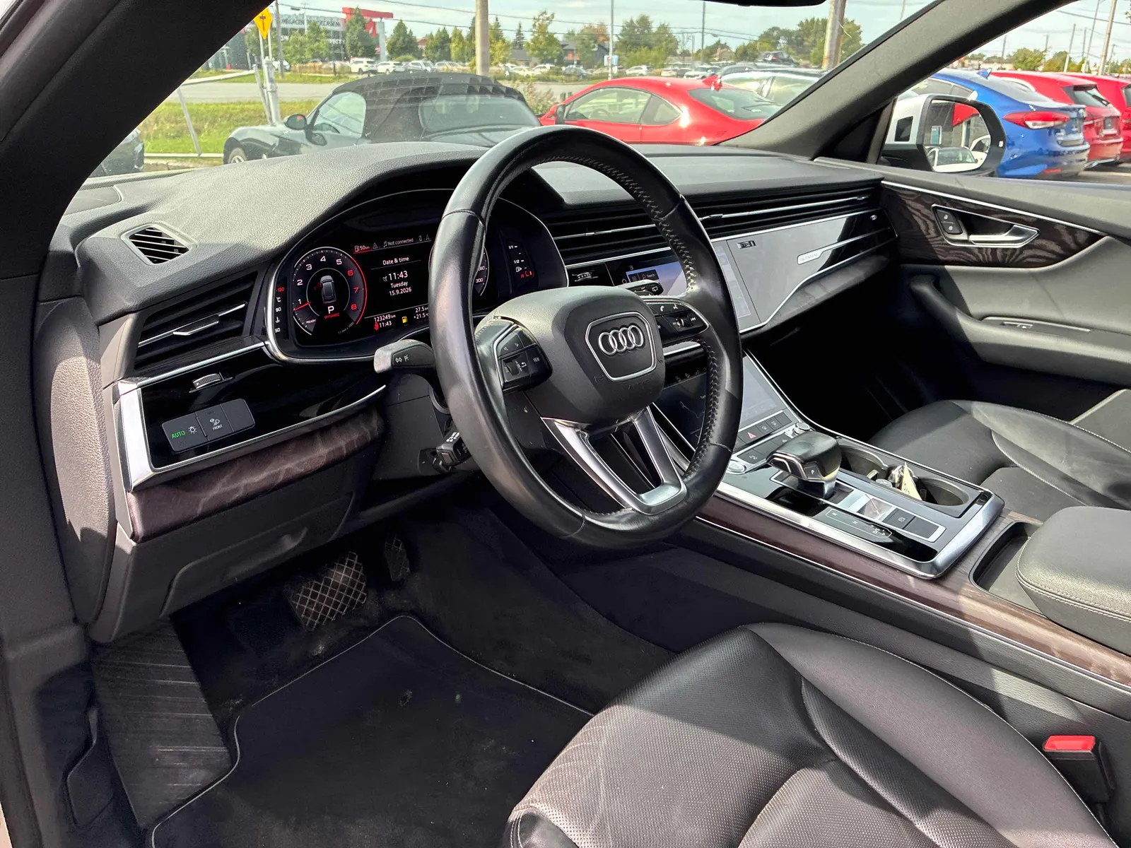 Interior driver side