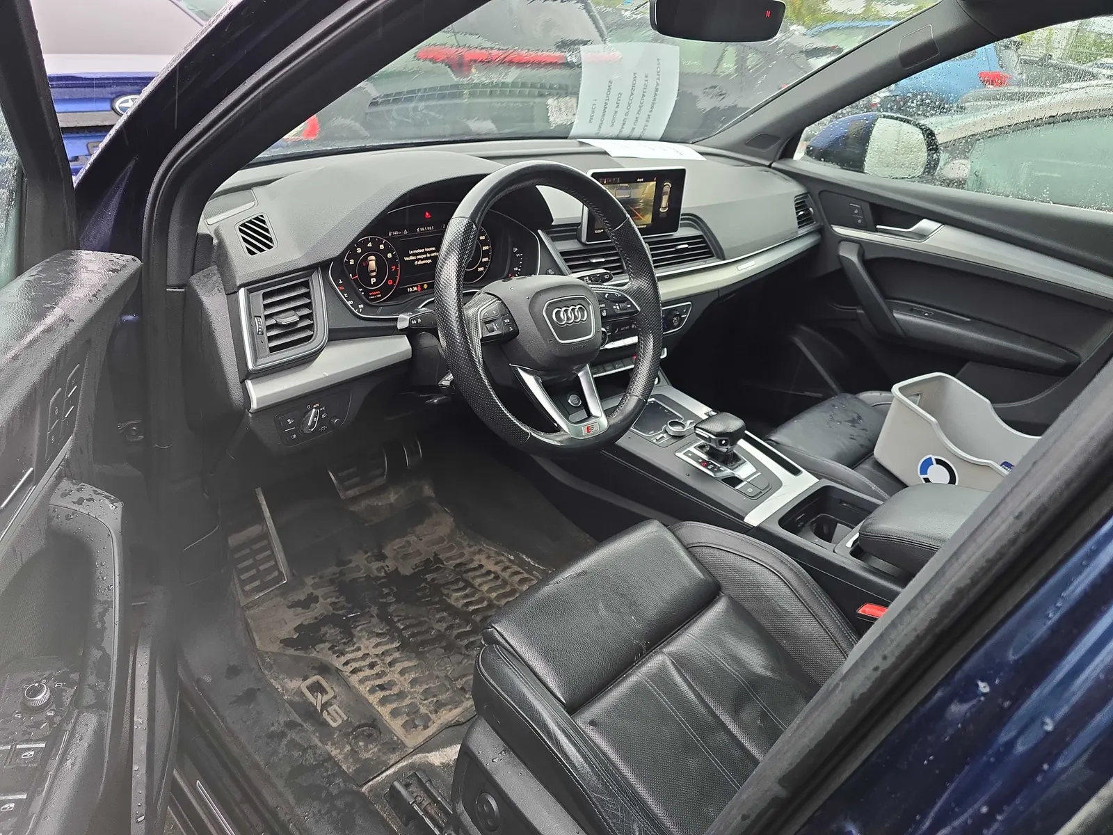 Interior driver side