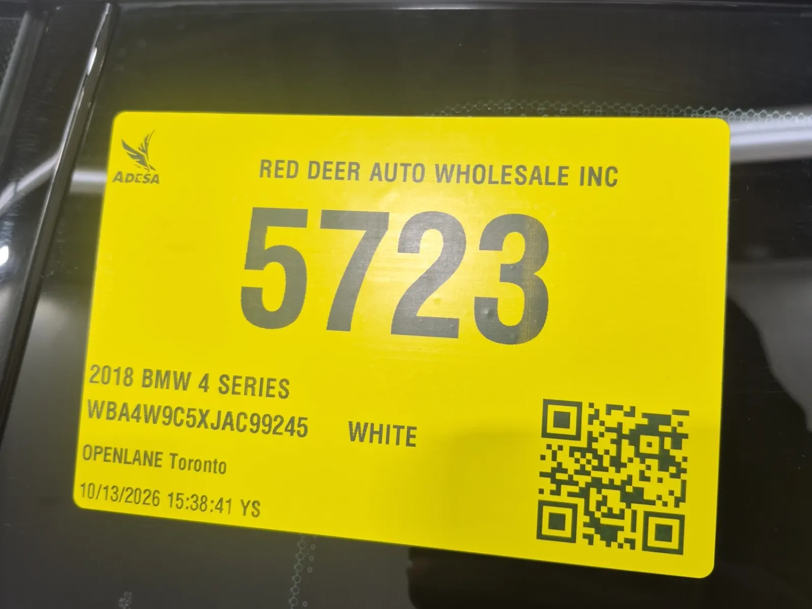 Inventory Label Photo