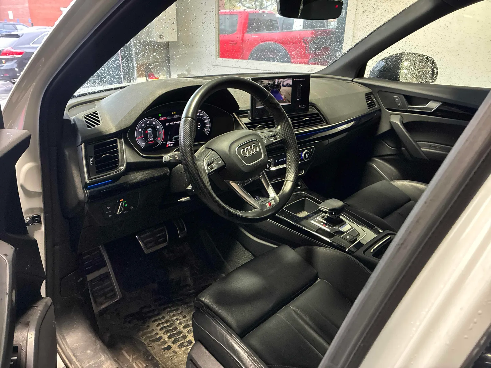 Interior driver side