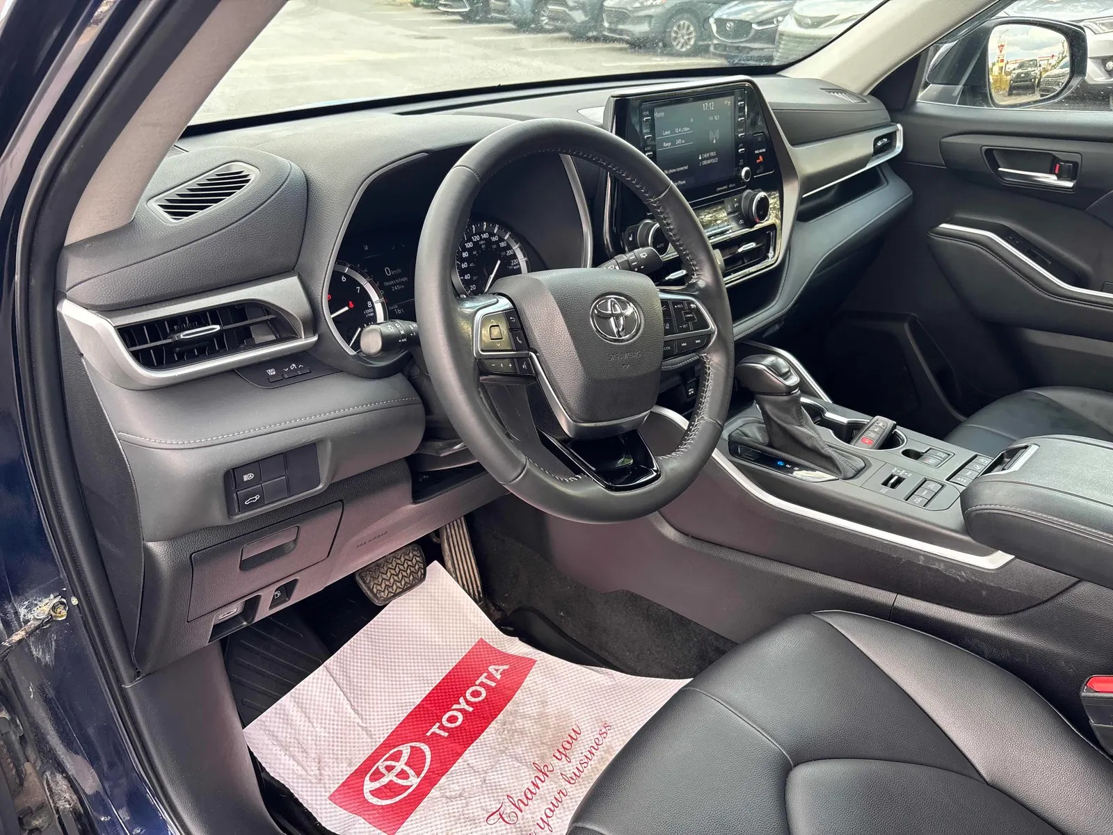 Interior driver side