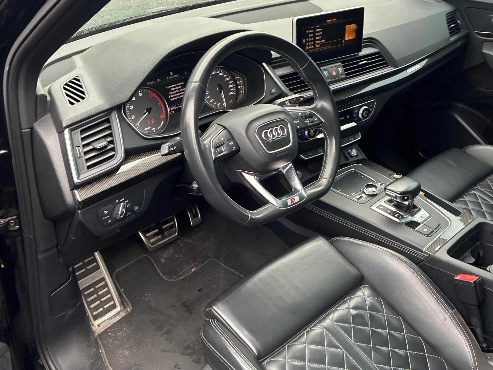 Interior driver side