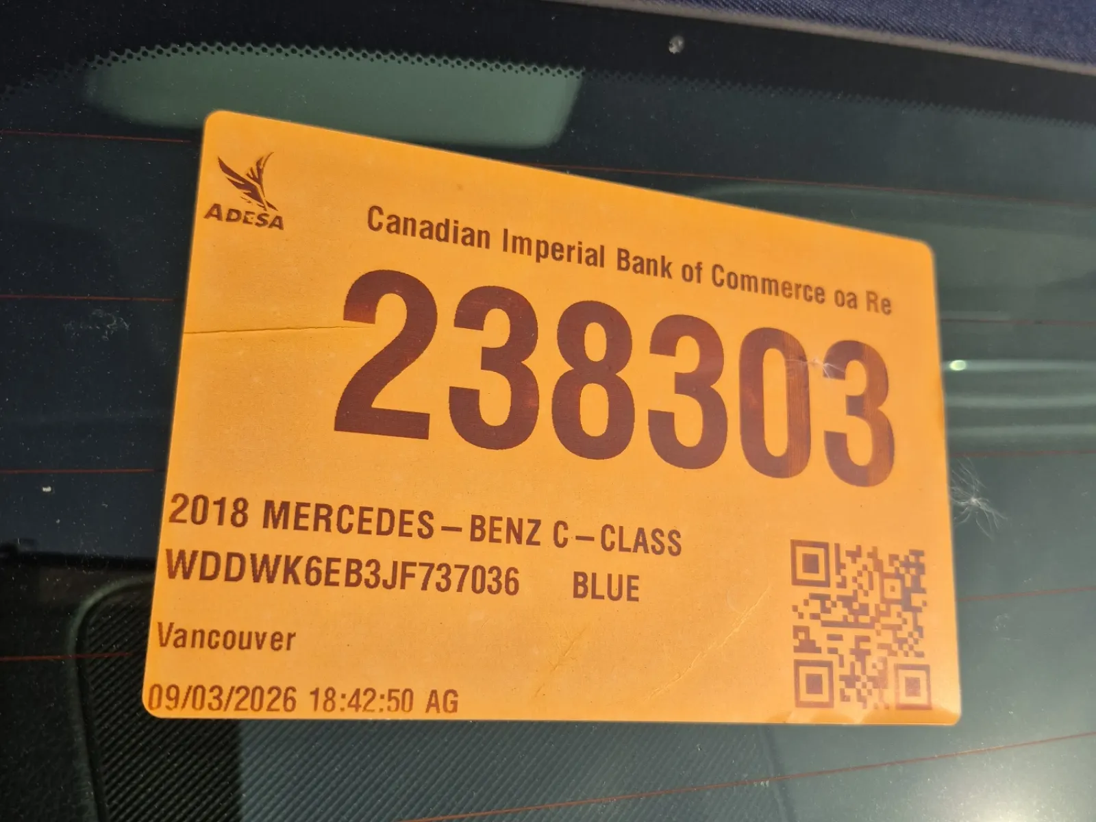 Inventory Label Photo