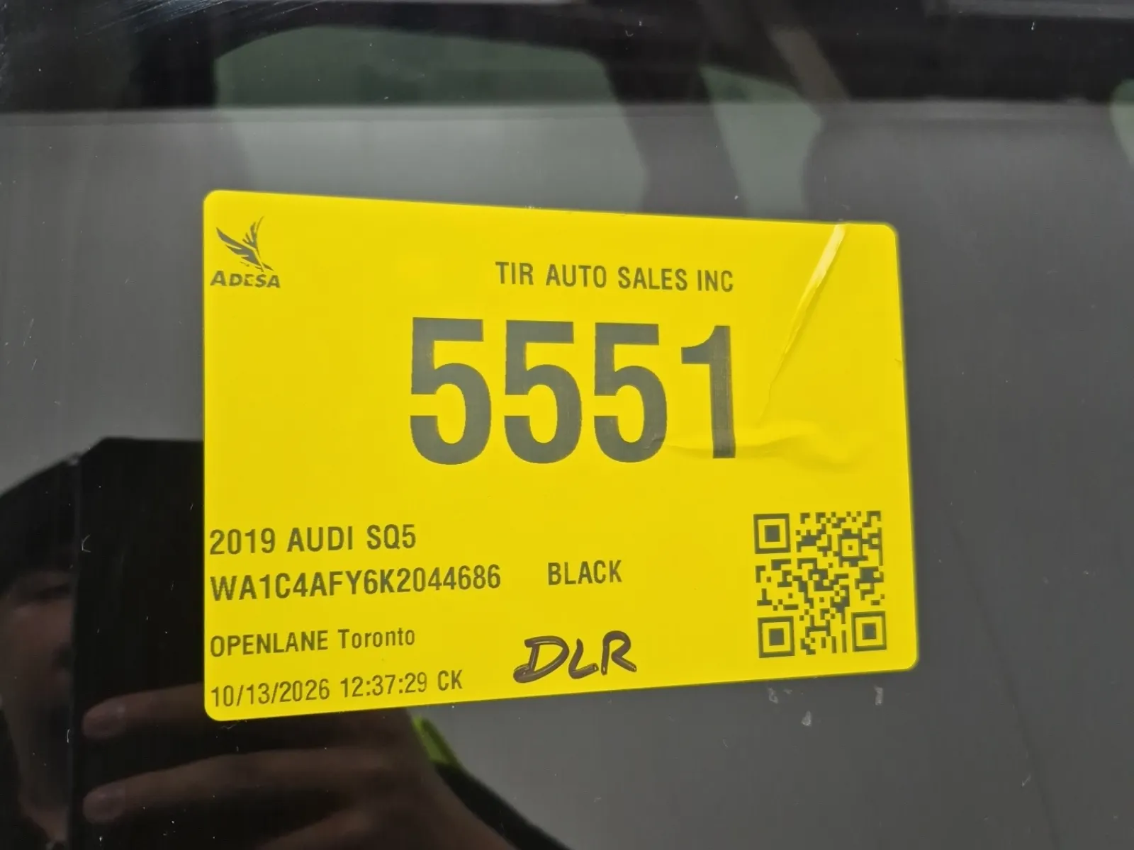 Inventory Label Photo
