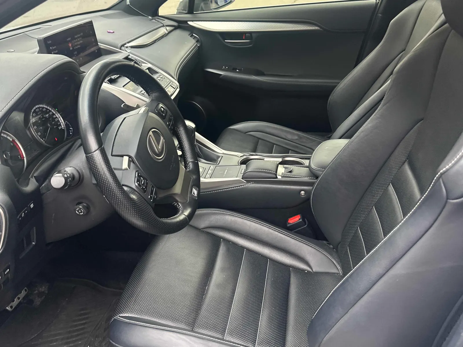 Interior driver side