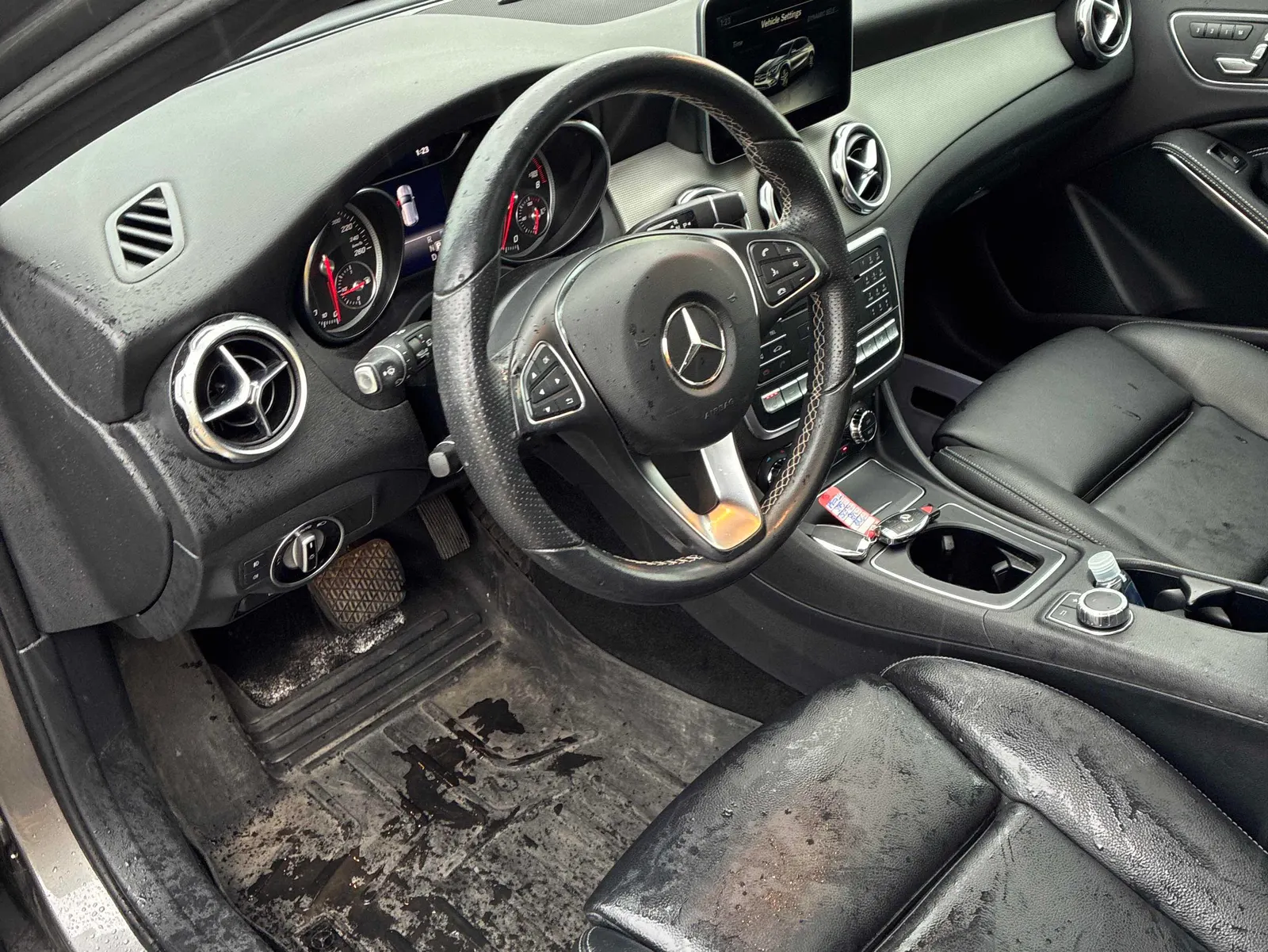 Interior driver side