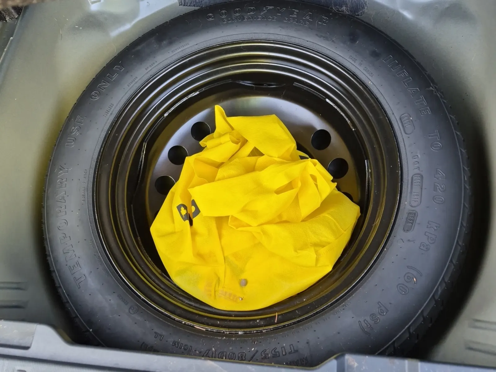 Spare Tire & Wheel Photo