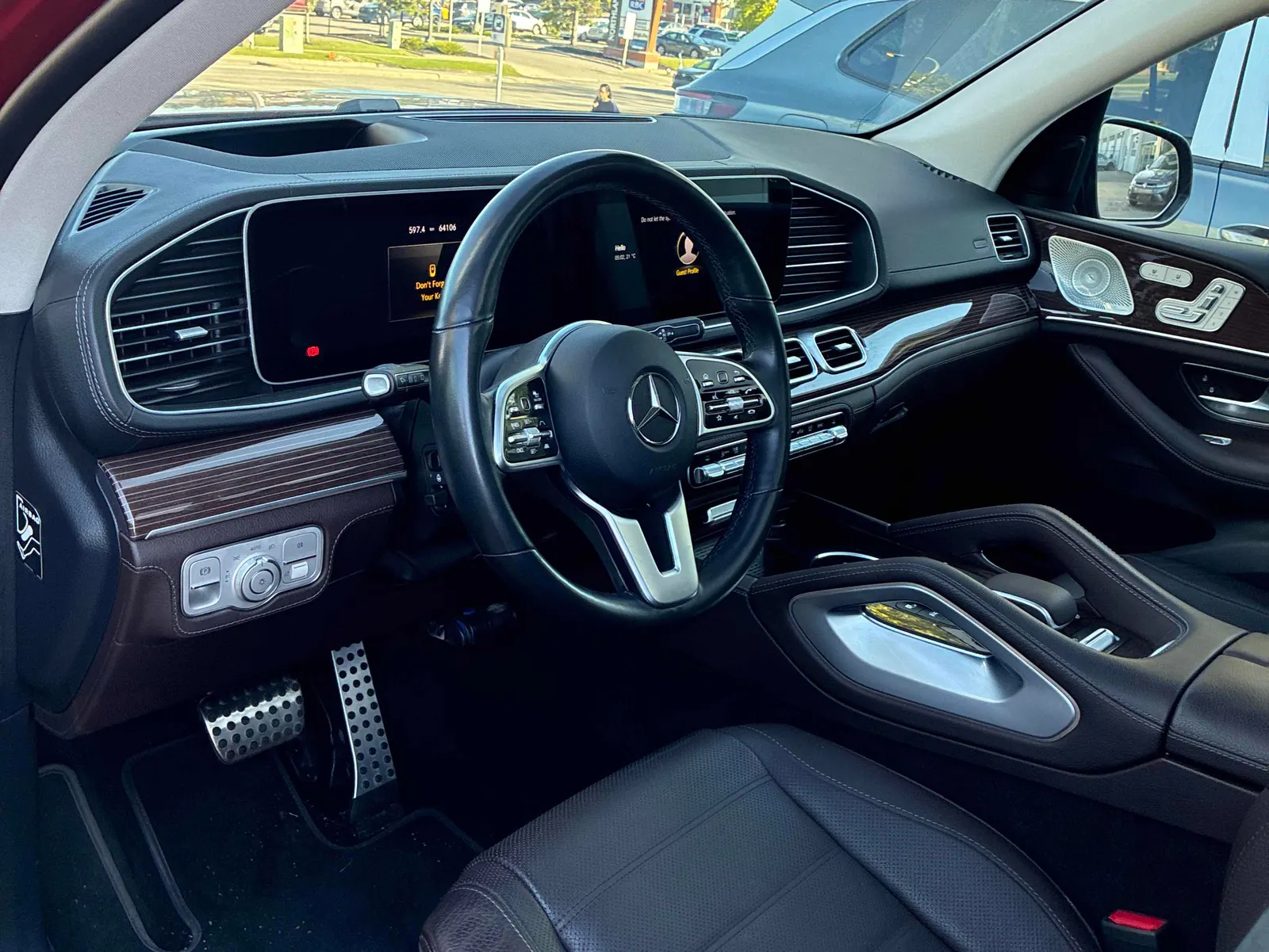 Interior driver side