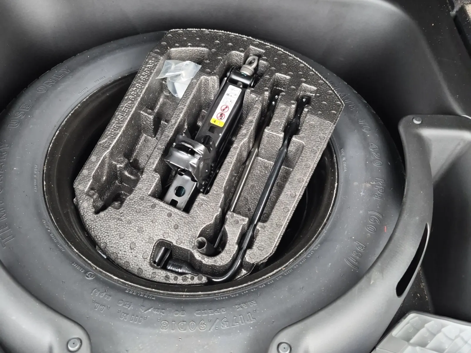 Spare Tire & Wheel Photo