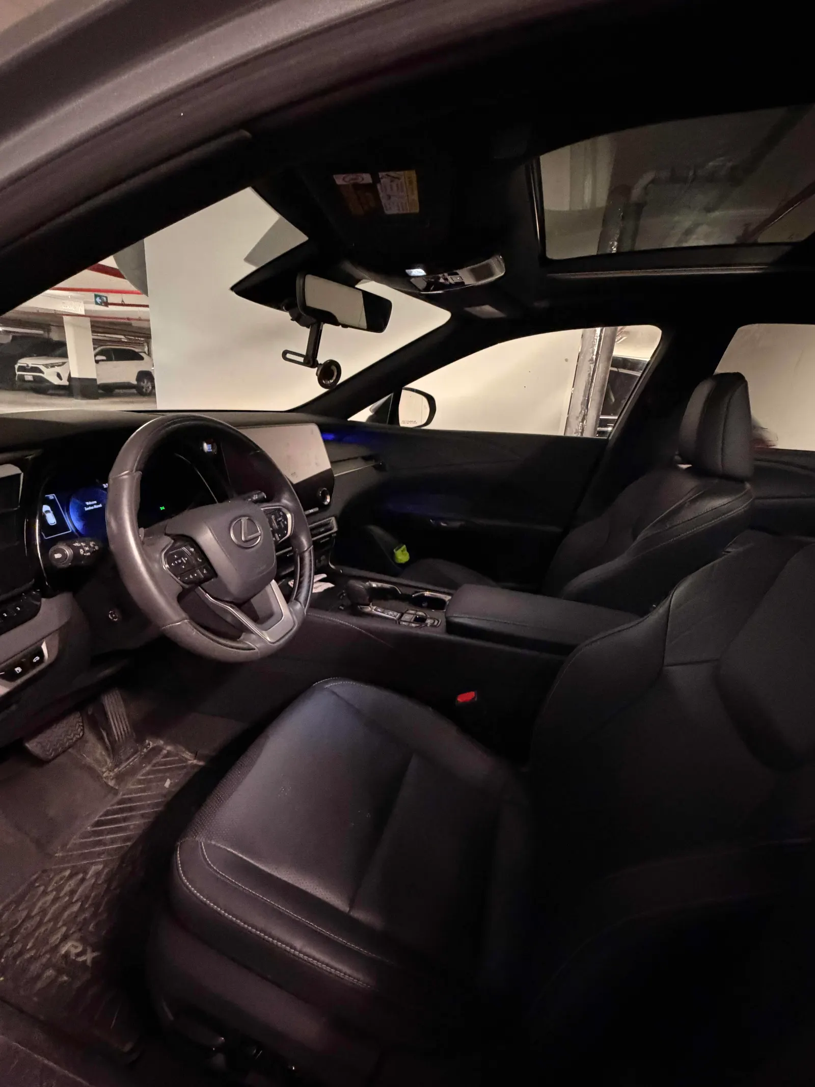 Interior driver side