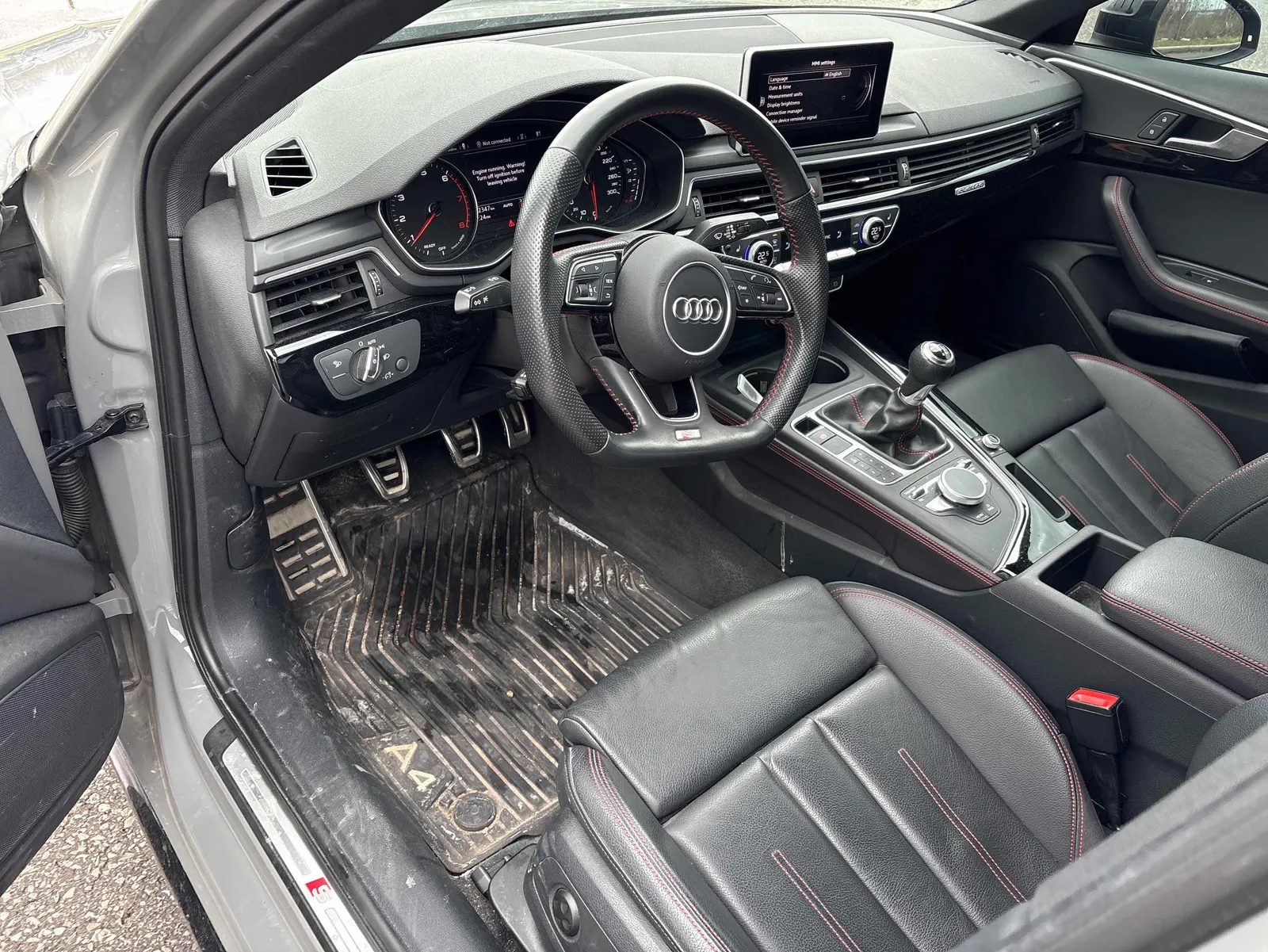 Interior driver side