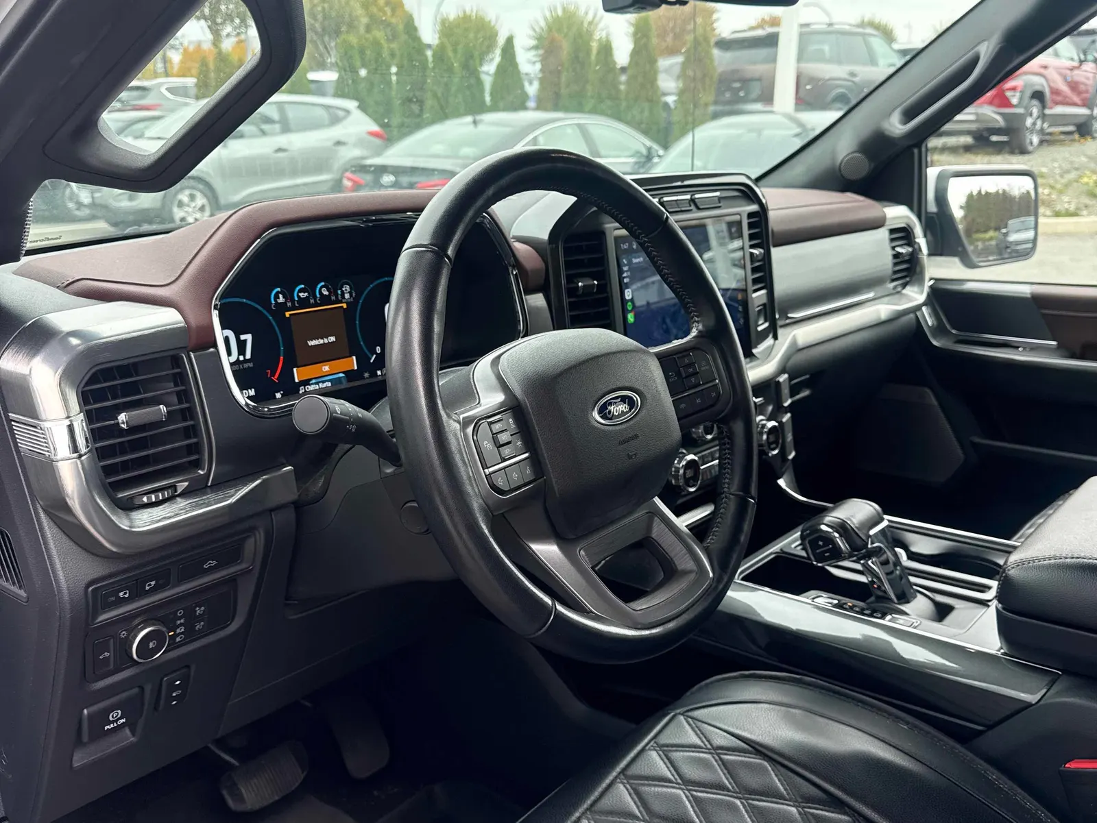 Interior driver side
