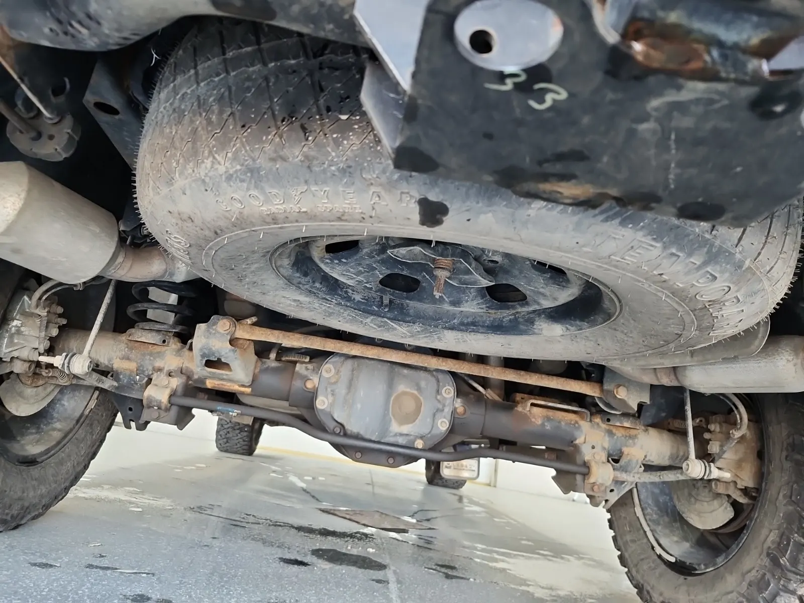 Spare Tire & Wheel Photo