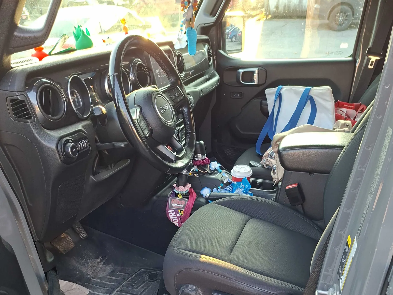 Interior driver side