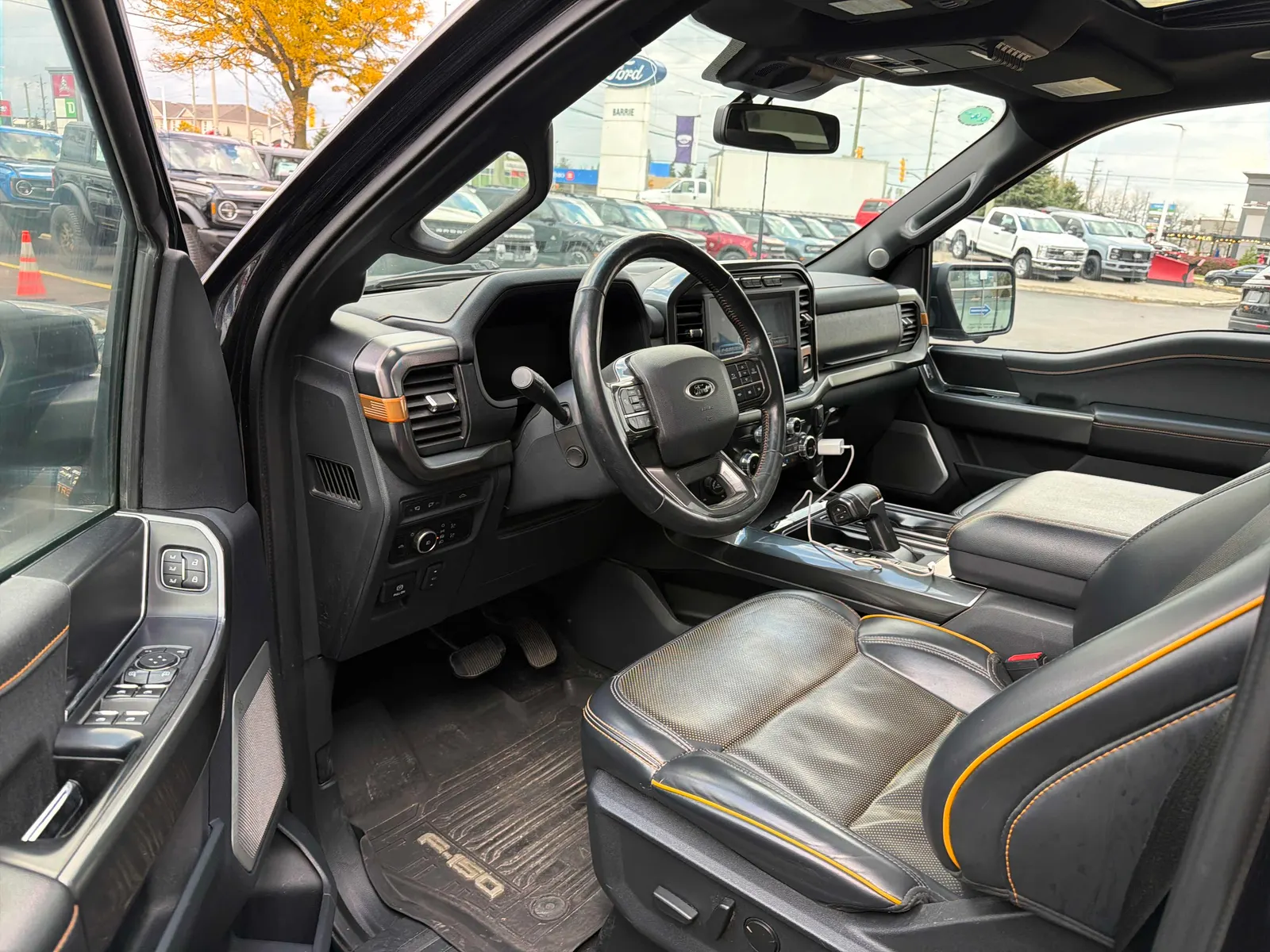 Interior driver side