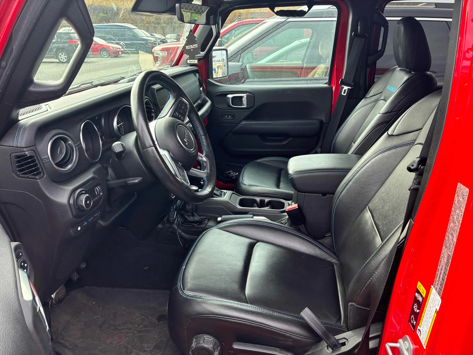 Interior driver side